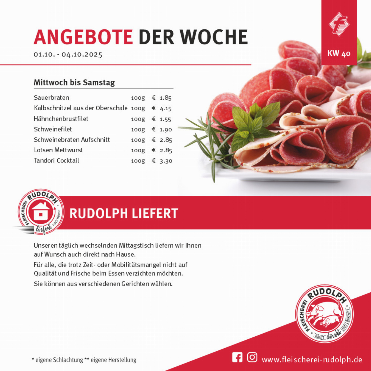 Angebote KW40