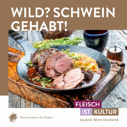 Wild? Schwein gehabt!