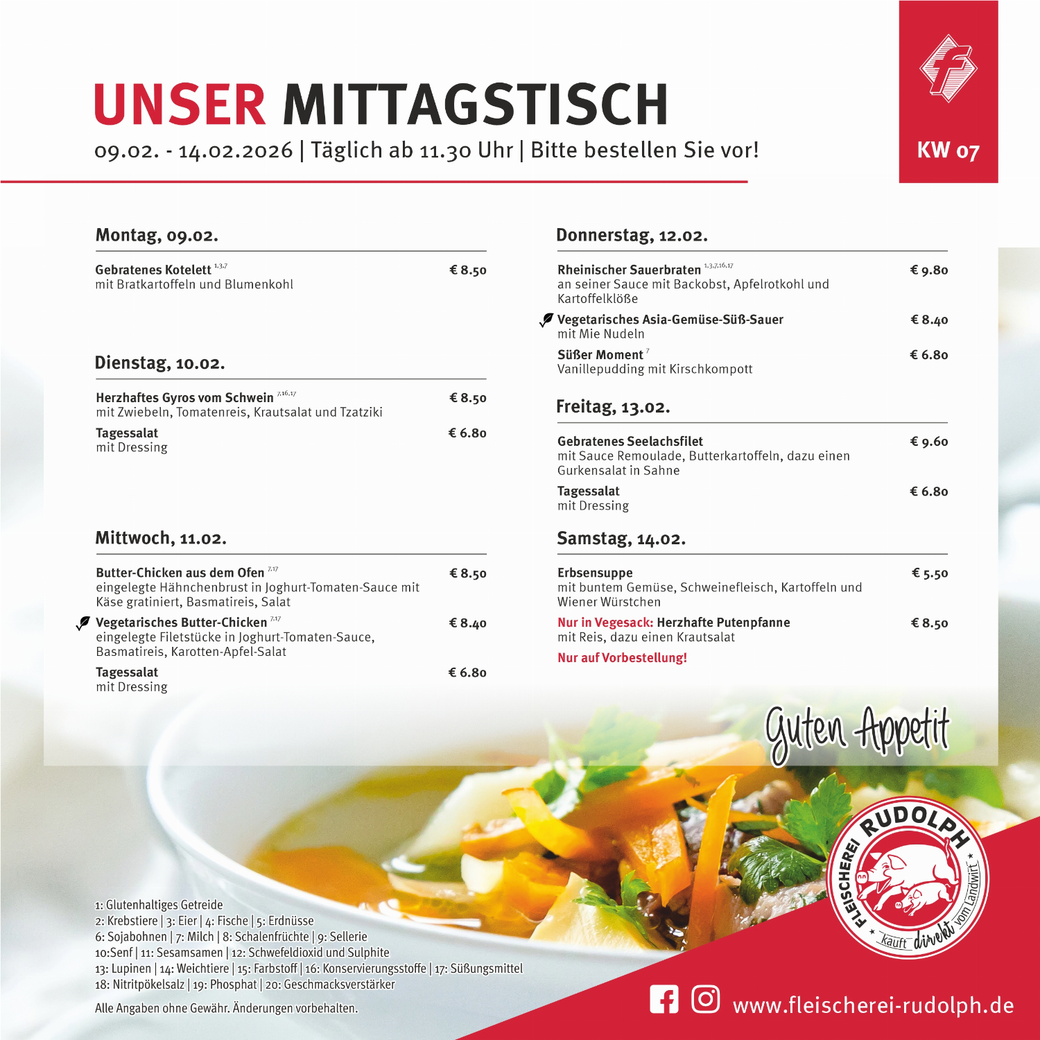 Mittagstisch KW07