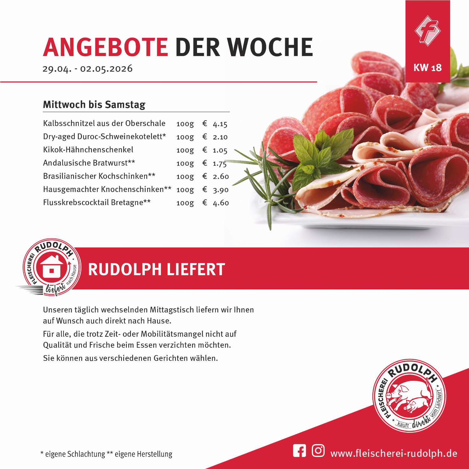Angebote KW18